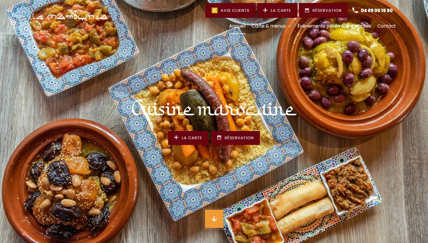 Manger un bon couscous à Lyon - La Mamounia
