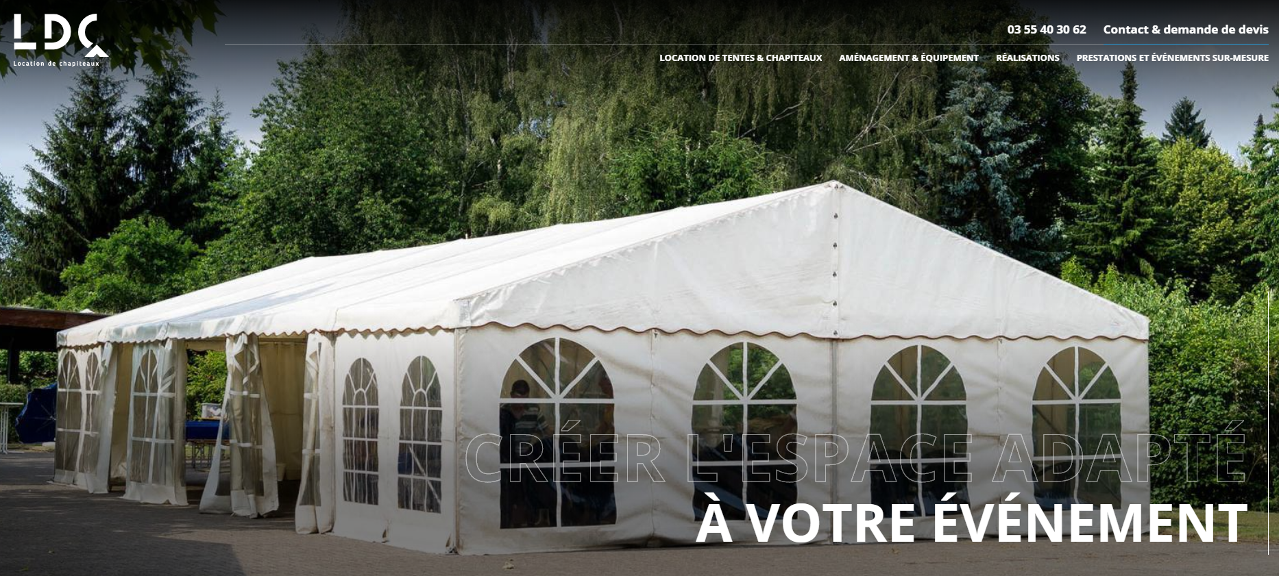 location de chapiteaux pour événements à lyon