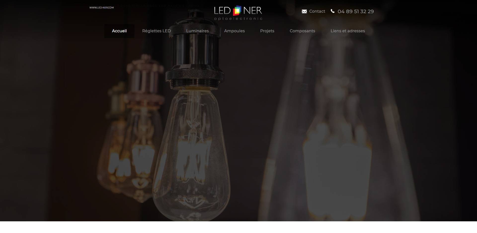 Intégrateur de solutions d'éclairage LED haut de gamme vers Marseille - LED NER