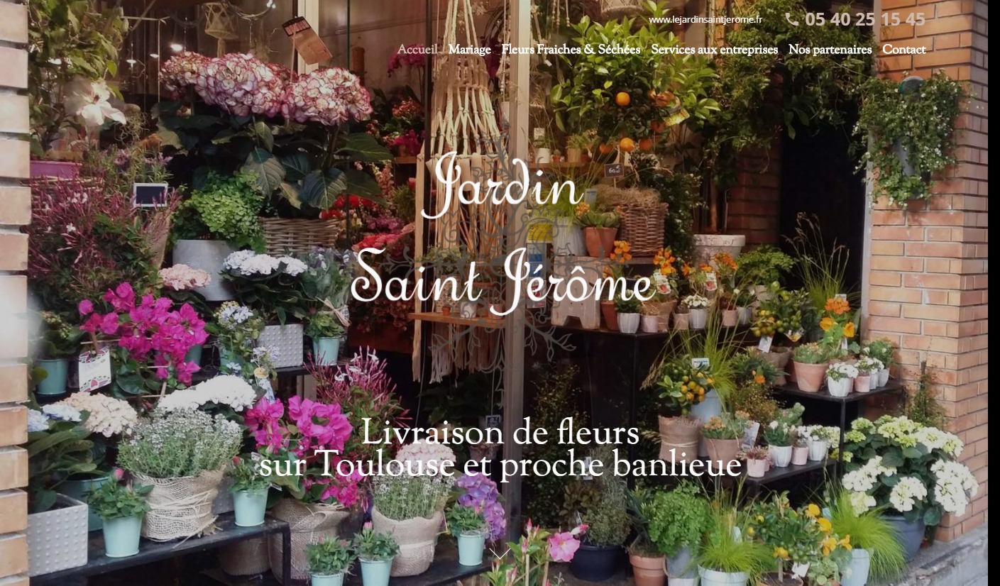 Le jardin saint Jérôme Toulouse