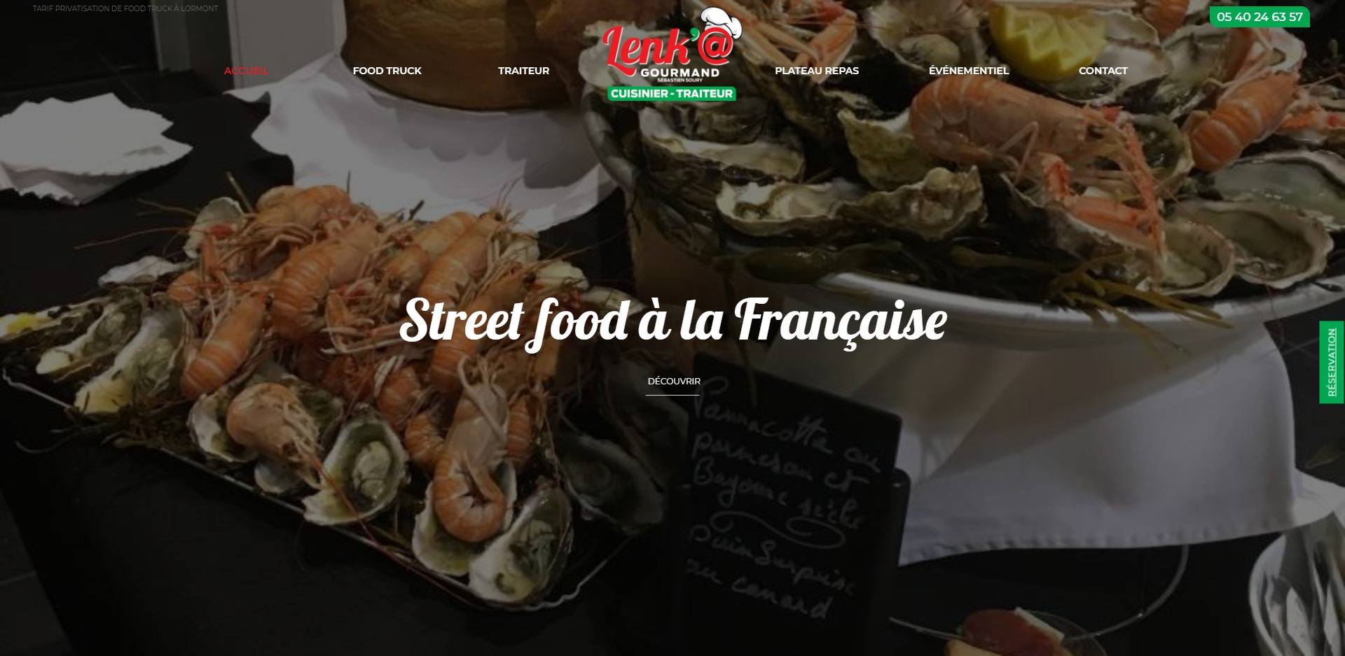Tarif privatisation de food truck à Bordeaux