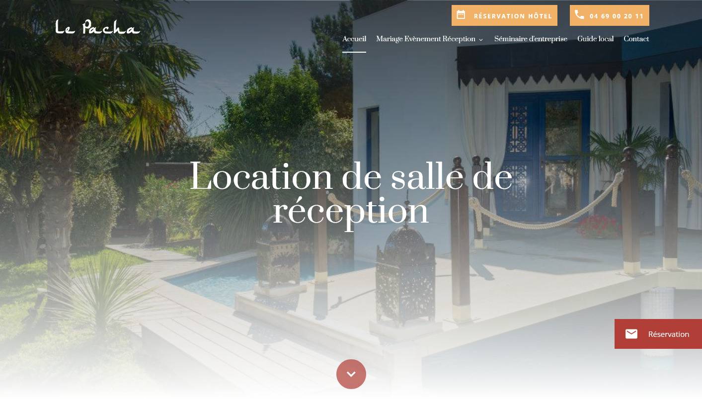 Comment réserver une salle de réception pour un mariage ? - Le Pacha
