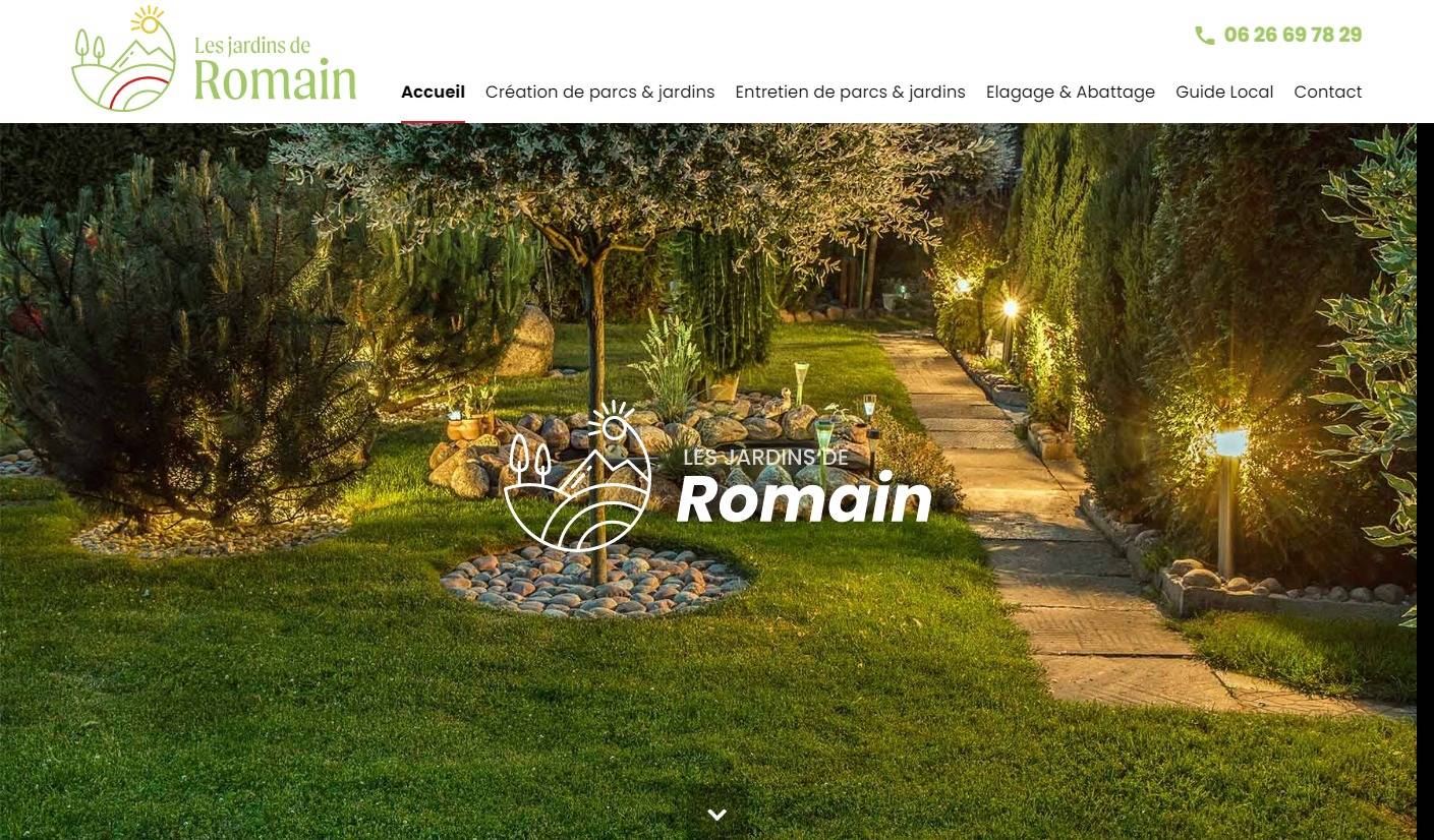 Les jardins de Romain