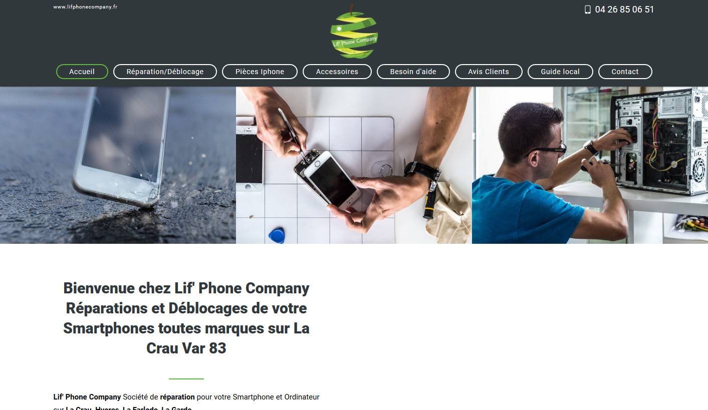 Comment faire réparer son iPhone à La Crau dans le Var ? - Lif' Phone Company