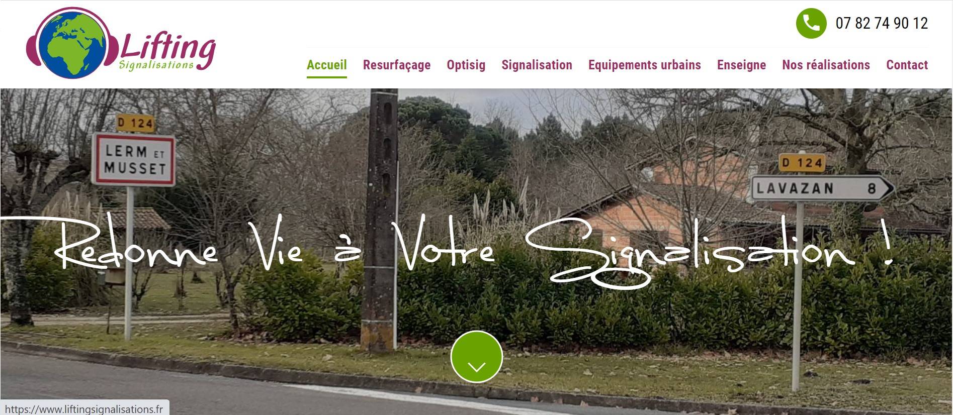 Remplacement et rénovation de panneau de signalisation routière breveté à Bordeaux en Gironde - Lifting Signalisations