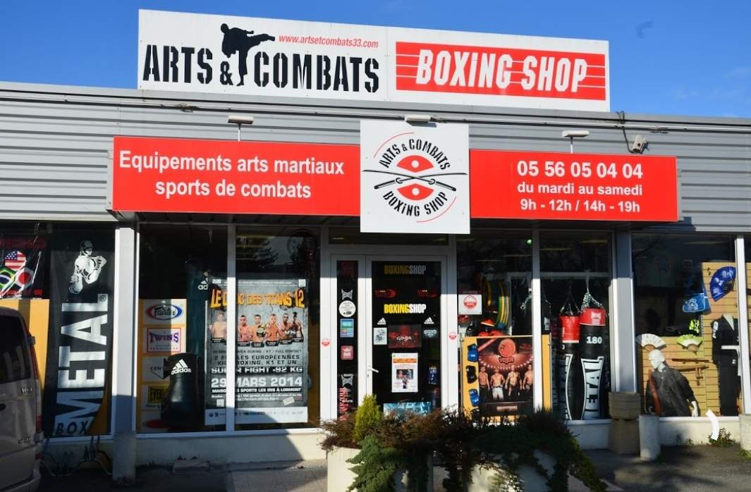 magasin d'articles de sport de combat Pessac 33 Arts et Combats