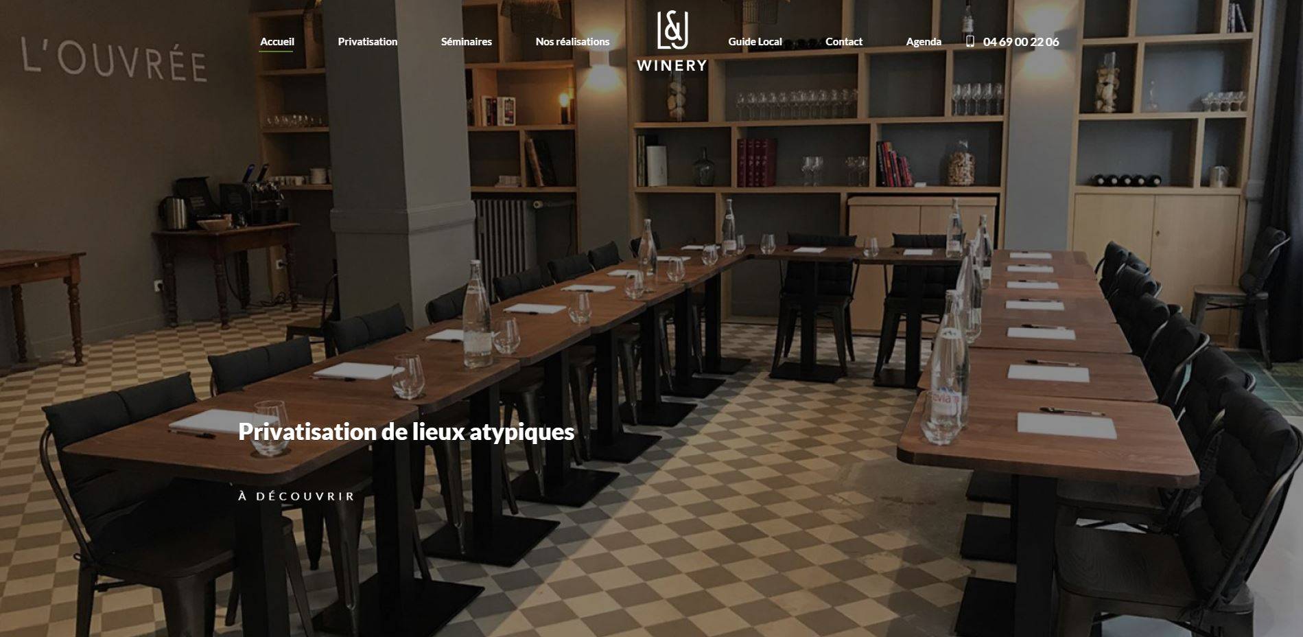 Où trouver un lieu atypique pour séminaire à Lyon ? L&J Winery