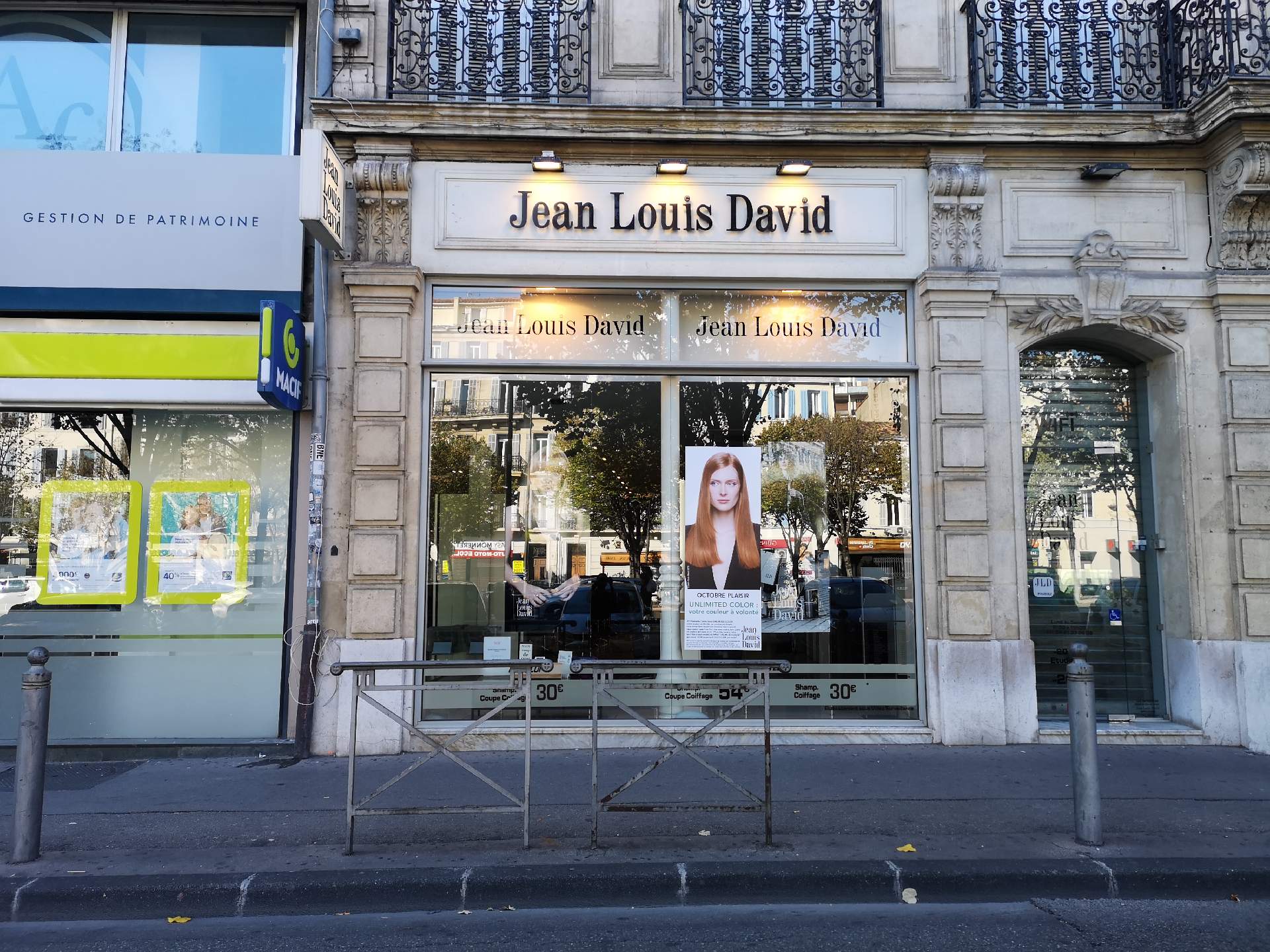 Salon de coiffure Centre ville de Marseille Jean-Louis David Prado