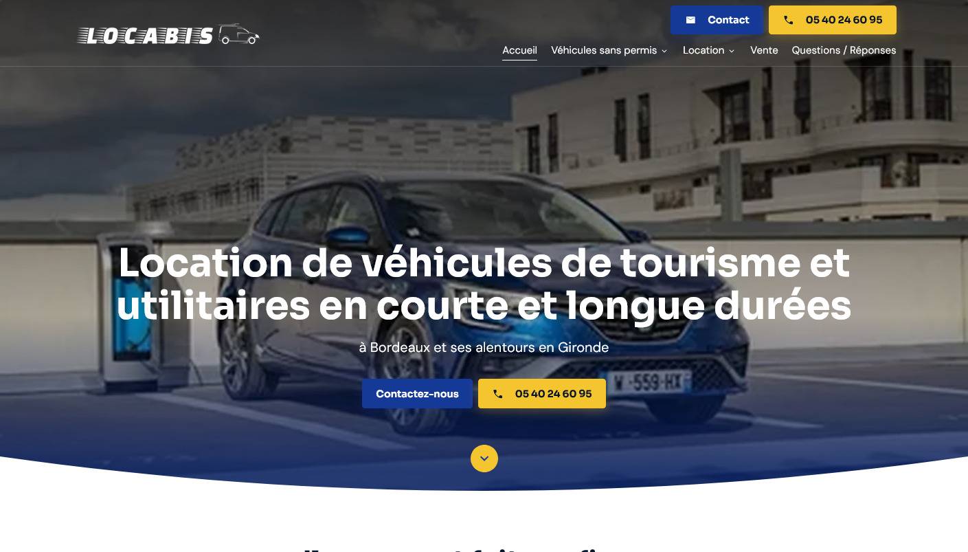 Où louer une voiture en longue durée à Bordeaux - Locabis
