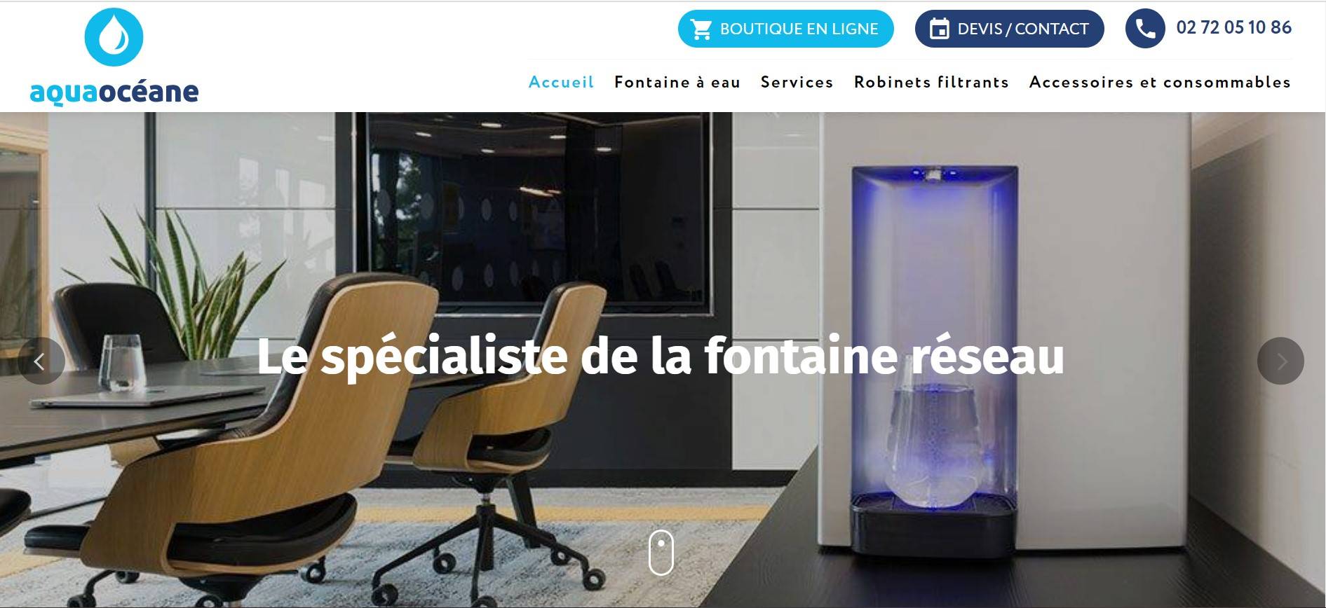 Location fontaine à eau pour entreprise à Rouen