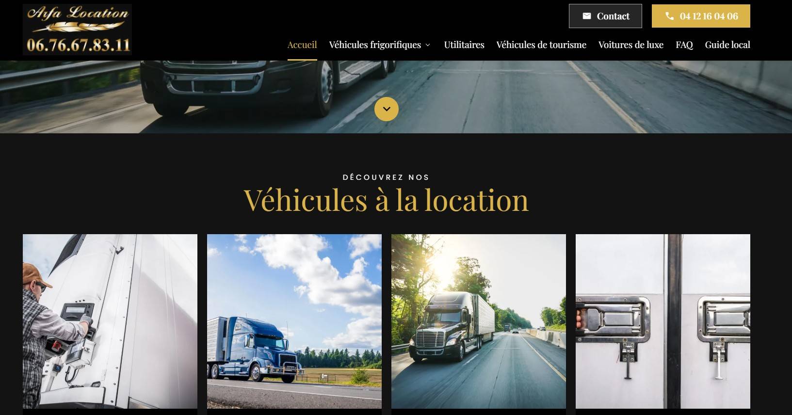  Location de véhicule frigorifique pour particuliers et professionnels à Brignoles et les alentours : Arfa Location 