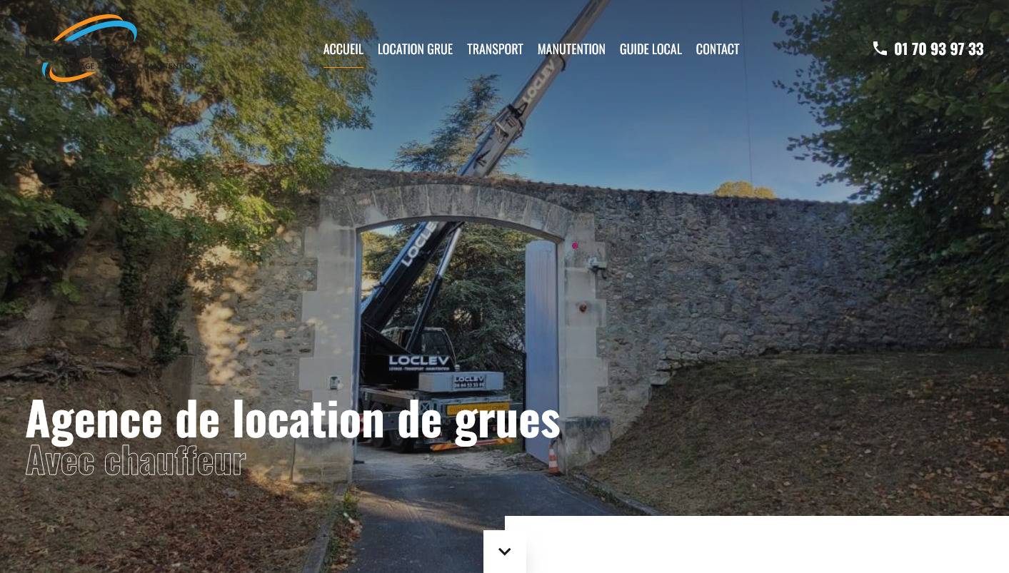 Comment louer une grue avec chauffeur en Île-de-France ? Loclev