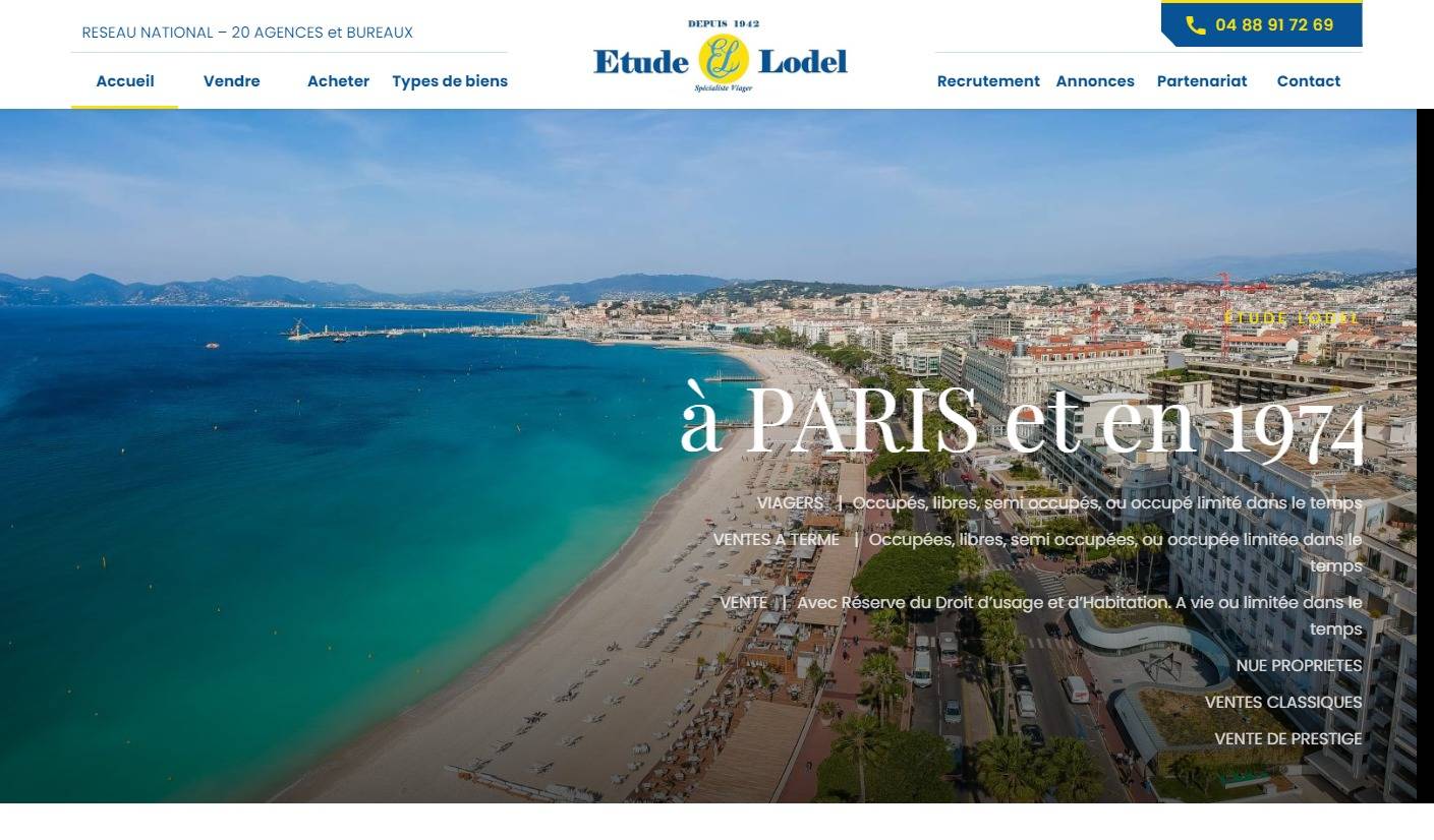 Etude Lodel blog