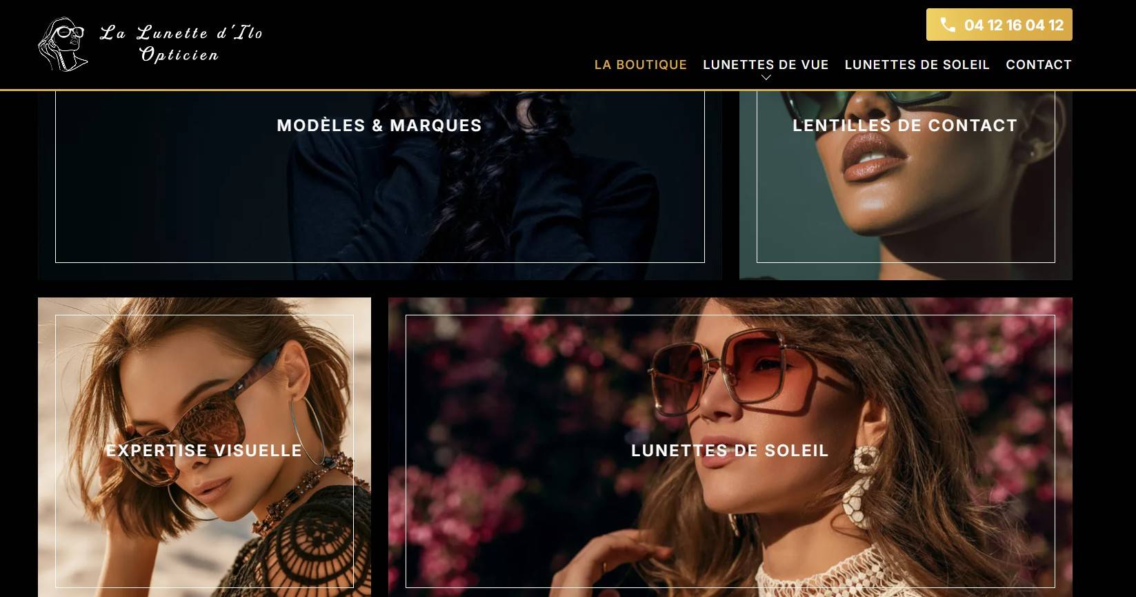  Opticien pour lunettes de vue de marque avec deuxième paire offerte La Panne sur Huveaune - La Lunette d’Ilo Opticien