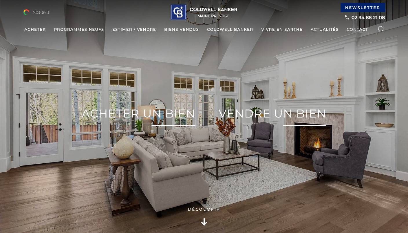 Acheter un bien immobilier haut de gamme dans la Sarthe - Coldwell Banker Maine Prestige