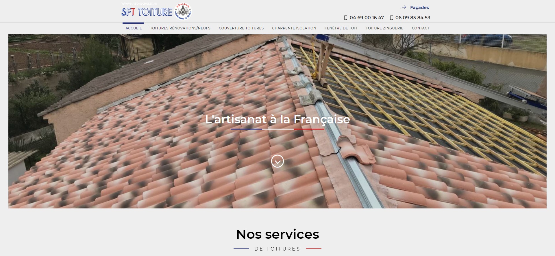 	Trouver une entreprise de couverture toiture zinguerie à Nice