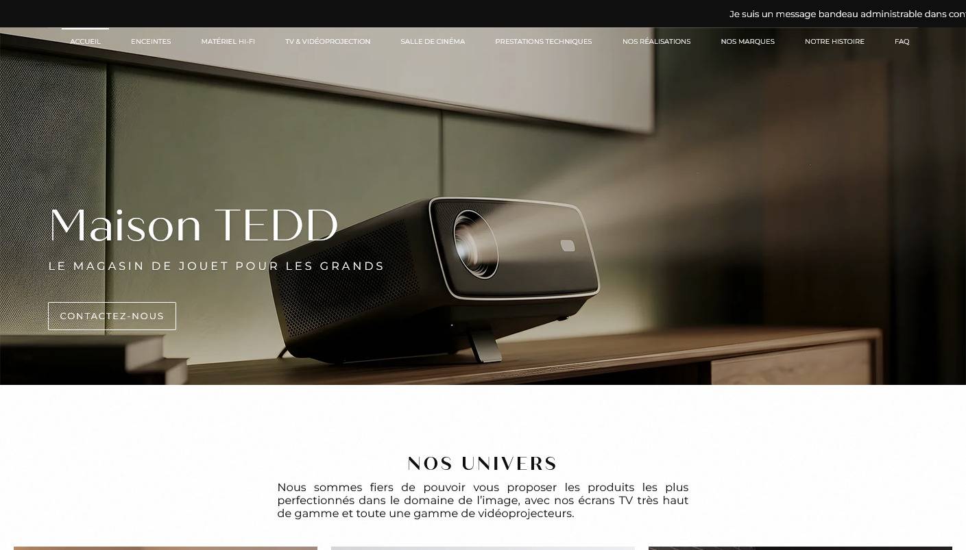 Trouver un professionnel à Lyon pour l'installation d'un home cinéma haut de gamme - Maison TEDD