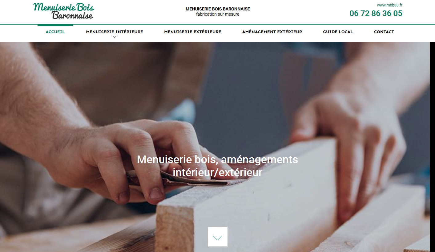 Fabrication d'escalier en bois sur-mesure en Gironde par Menuiserie Bois Baronnaise