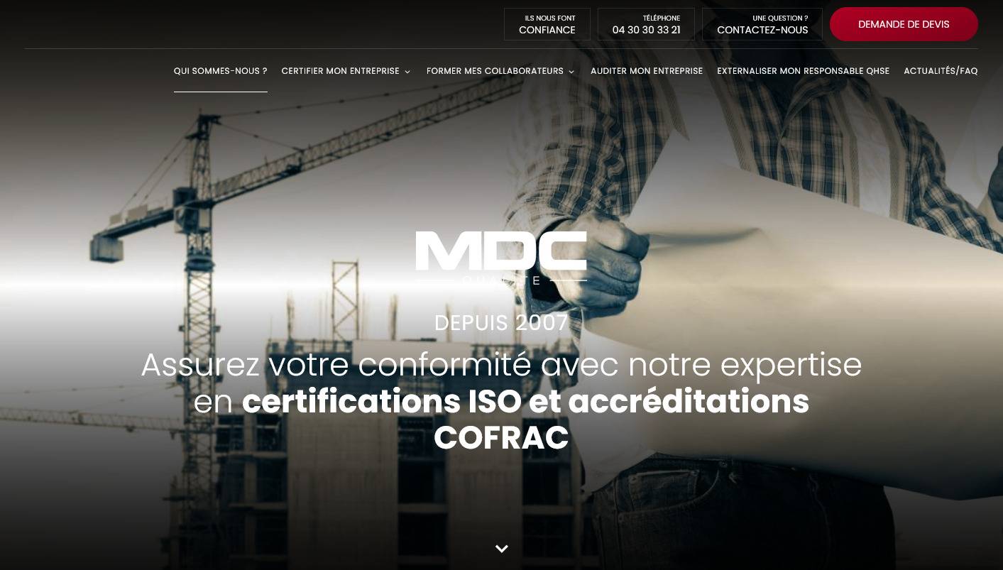 Comment passer la certification ISO sur Marseille ? - MDC Qualité
