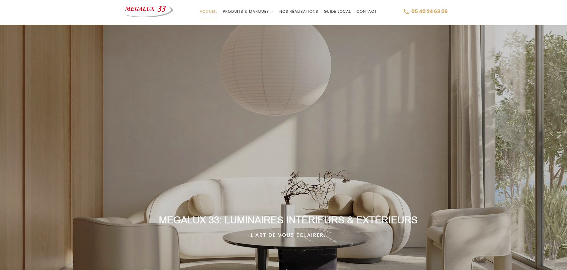 Luminaires intérieurs et extérieurs