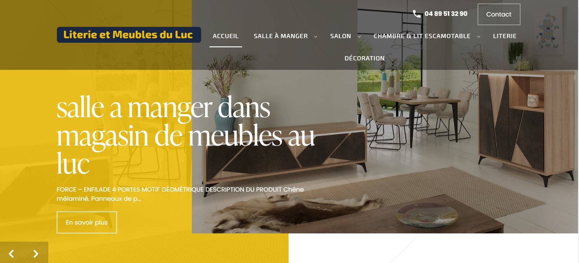 Magasin de meuble ouvert autour de moi Le Luc