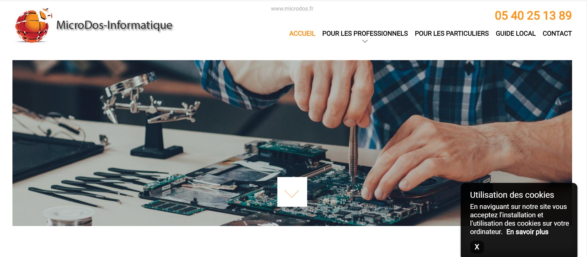 Gestionnaire de parc informatique en infogérance à Bordeaux - MicroDos Informatique 