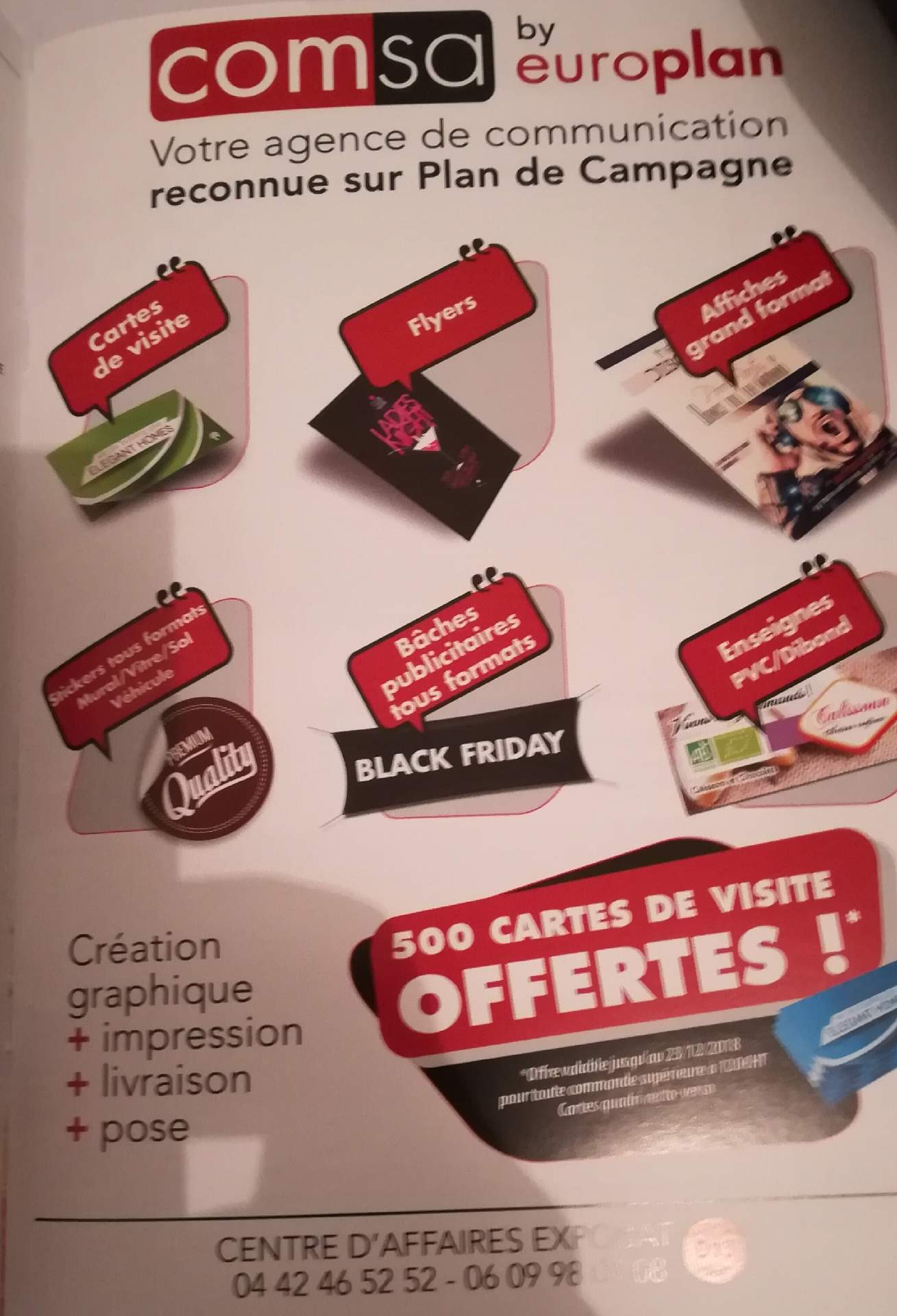 Agence de communication Plan de campagne Comsa by europlan