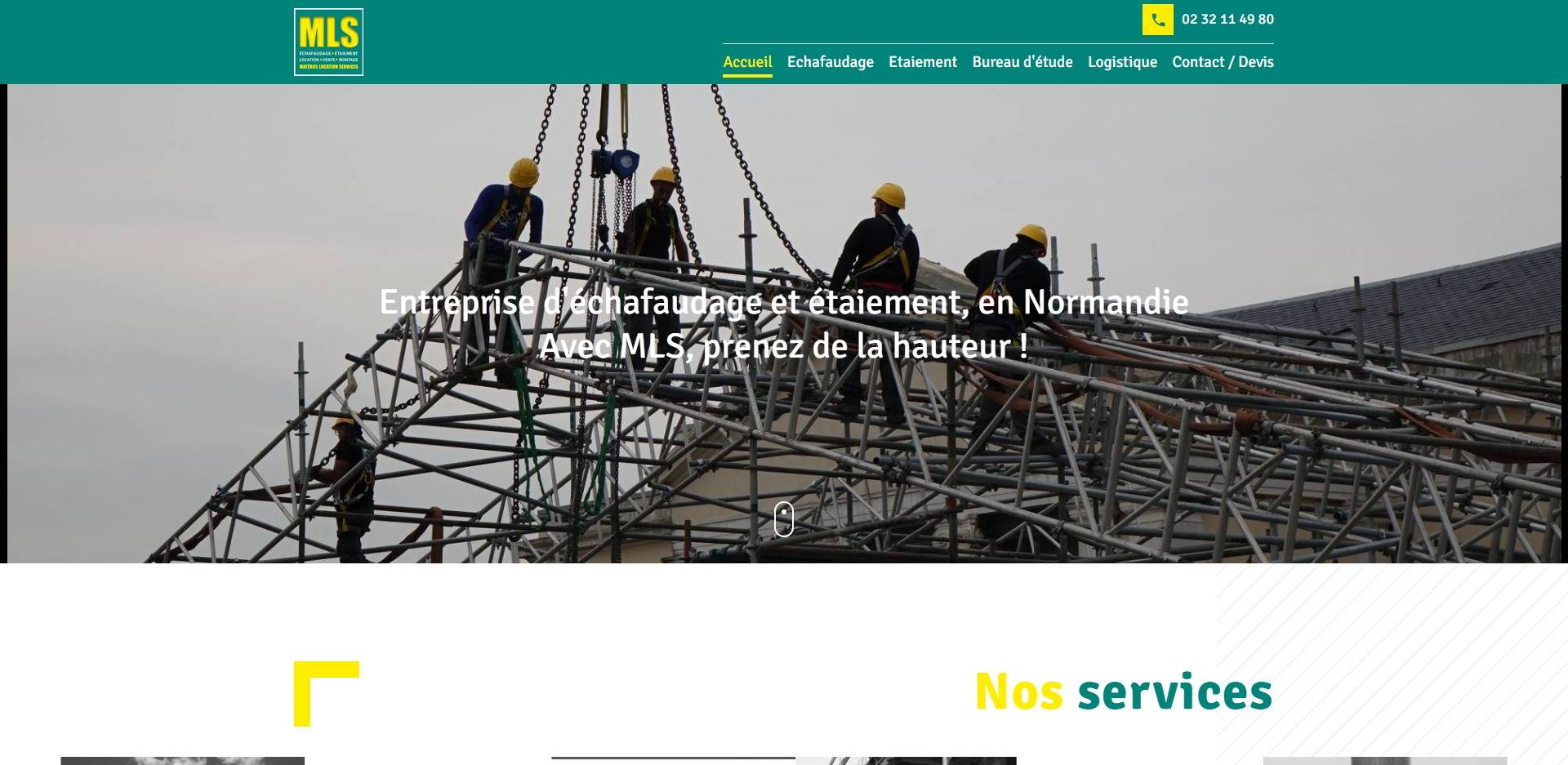 Trouver une entreprise spécialisée dans la constructions d'échafaudages à Rouen et Le Havre