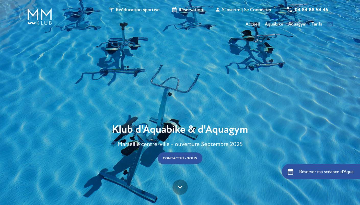 Où pratiquer l'aquagym à Marseille ? - MMKlub