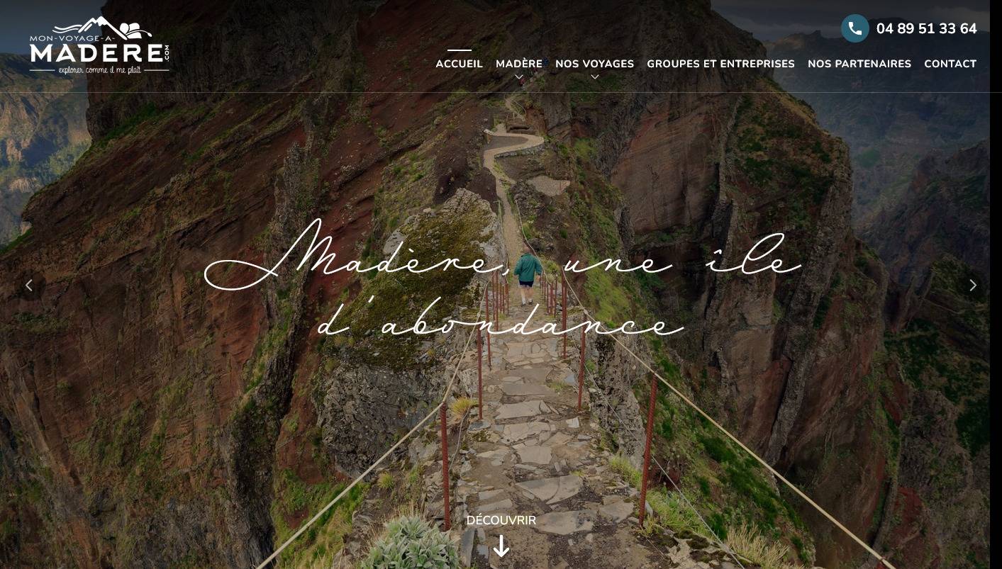 Mon Voyage à Madère, voyagiste spécialiste de l'archipel de Madère