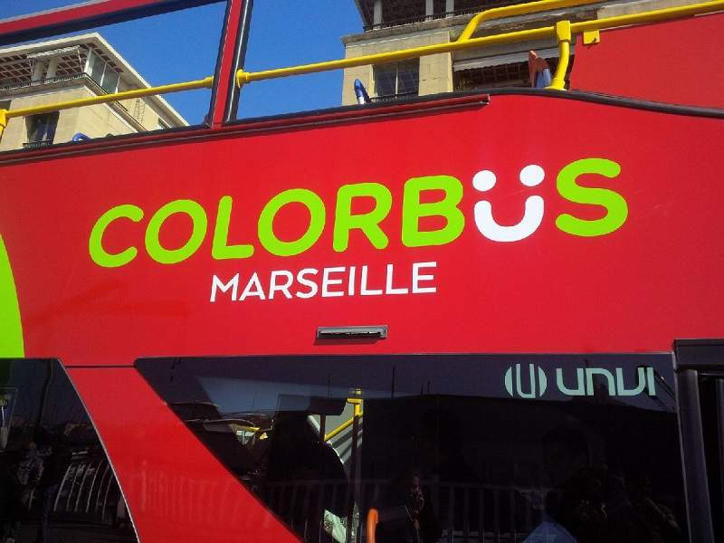 visite touristique en bus Marseille Colorbus
