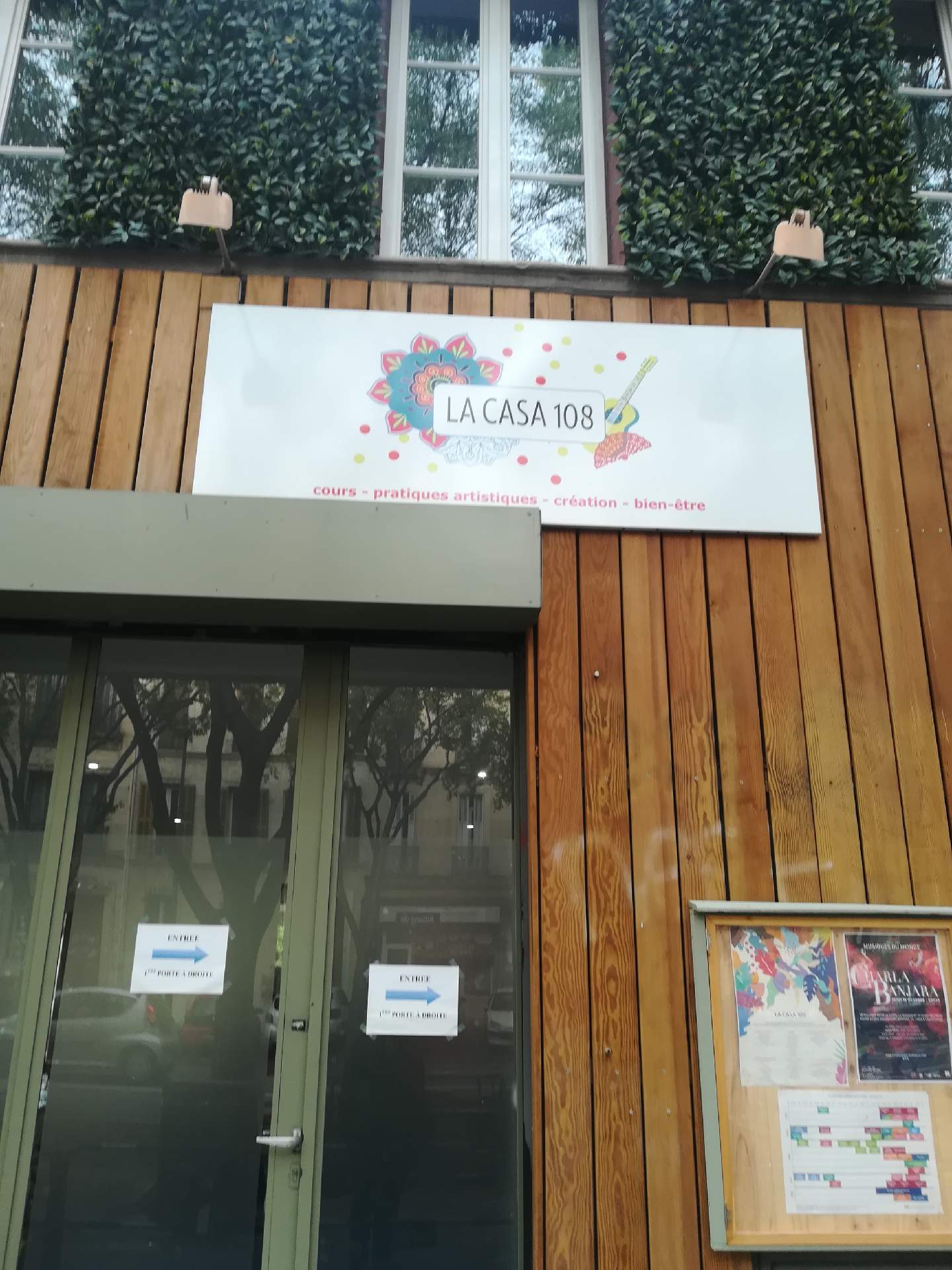 école de danse musique du monde Marseille centre la Casa 108