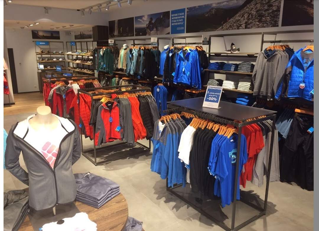 Magasin spécialisé en équipement de sport international Miramas Columbia Outlet