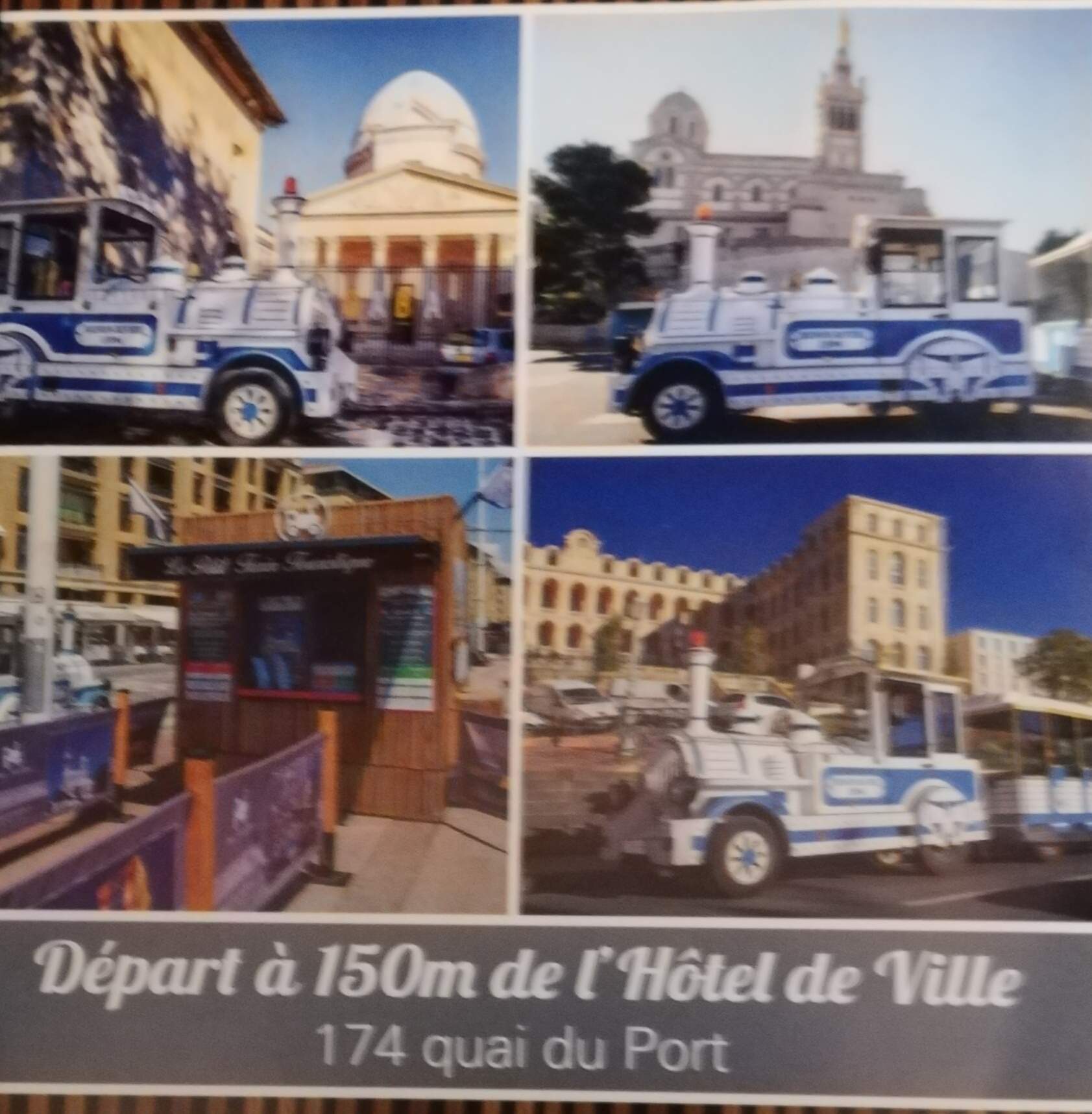 Visite touristique Marseille Le train touristique