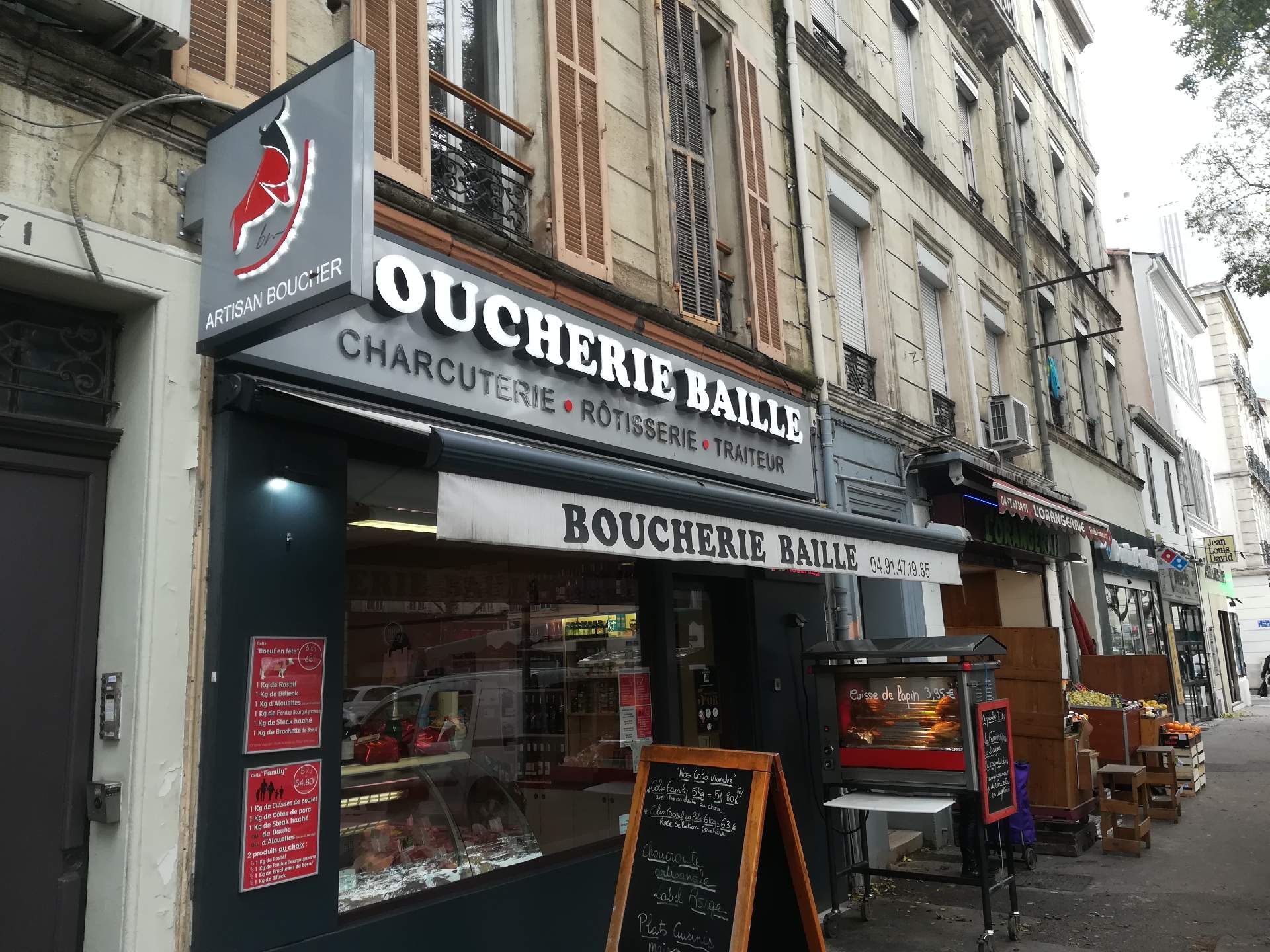boucherie rôtisserie Marseille 5e arrondissement boucherie baille