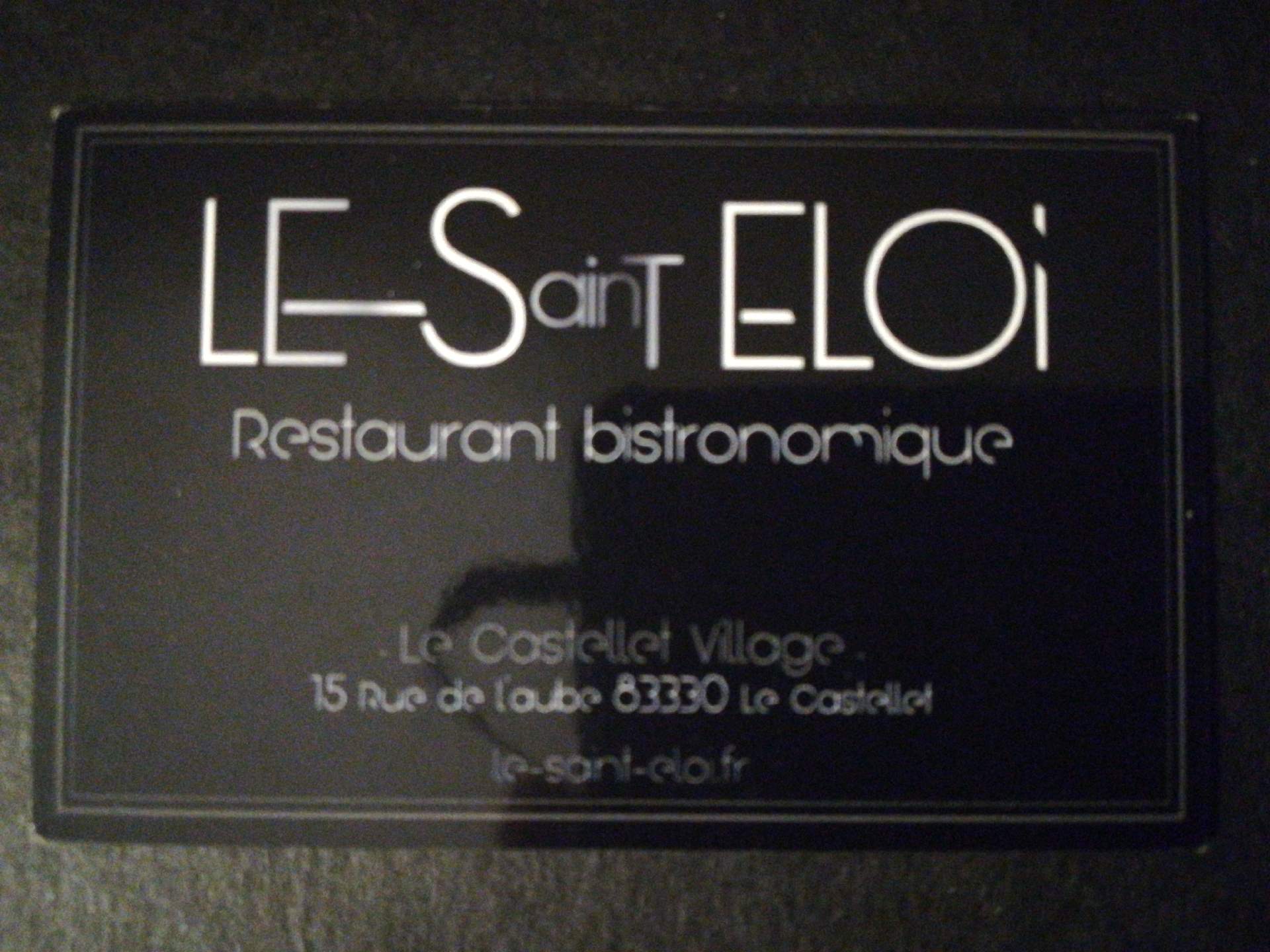 restaurant village médiéval du Castellet le Saint-Eloi