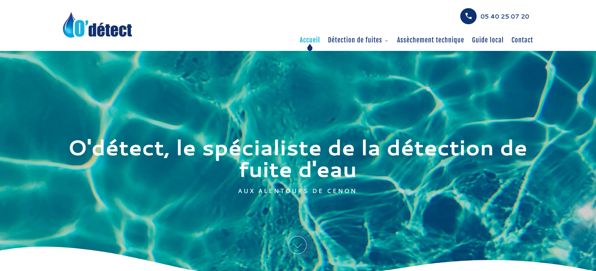 Détection de fuite sur piscines suite à perte d'eau à Sainte-Eulalie - O'détect