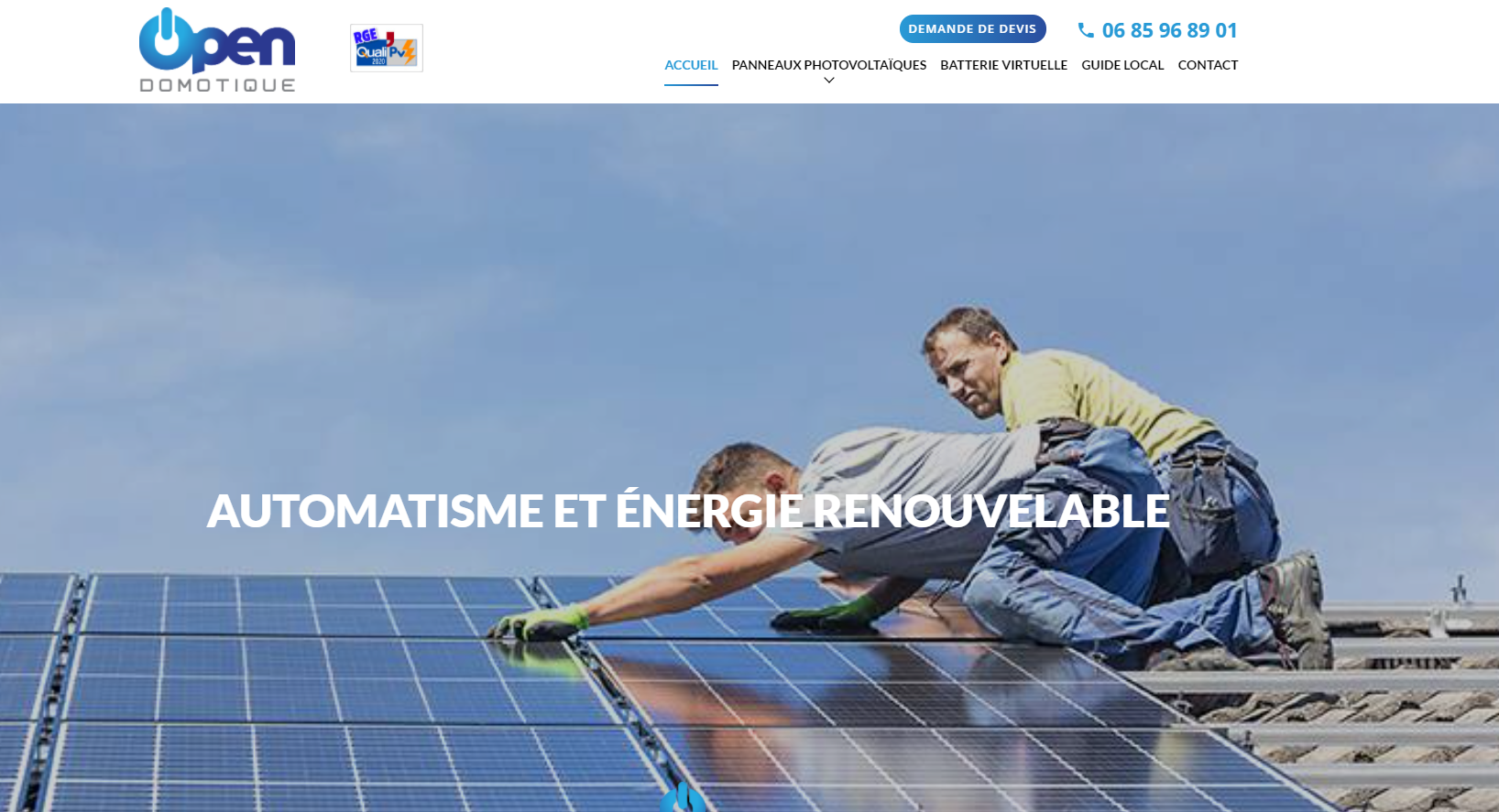 pose panneaux photovoltaïques st maximin var