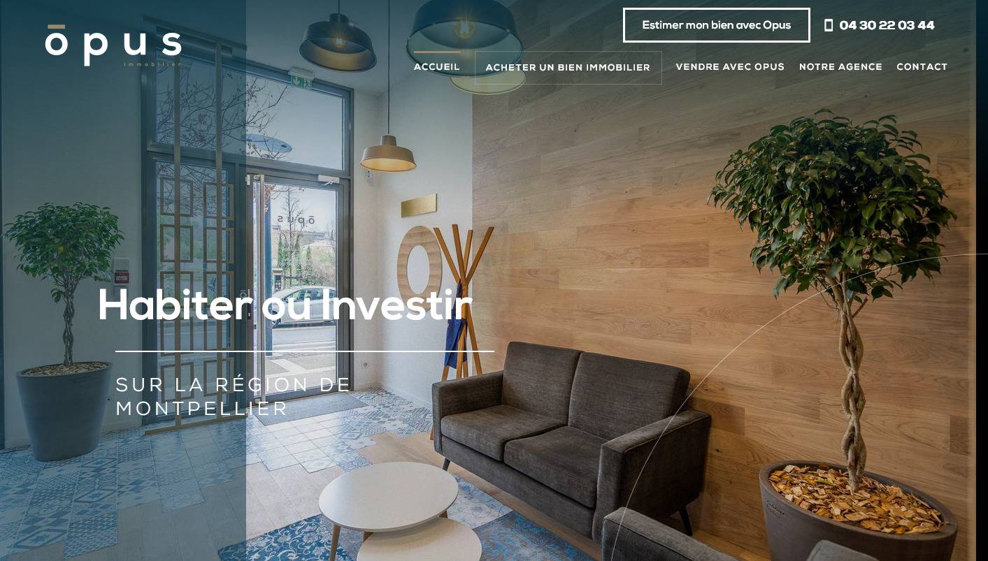 Agence immobilière à Montpellier - Opus Immobilier