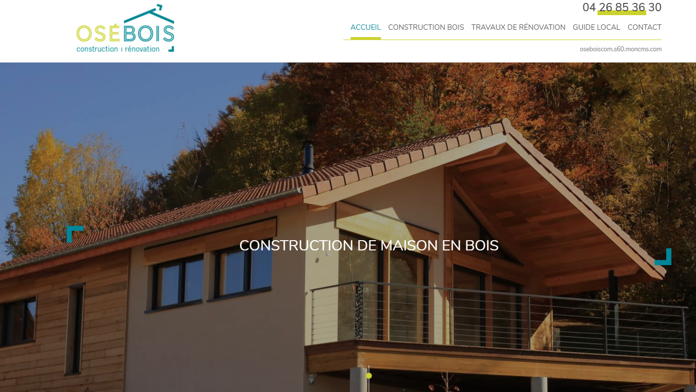 Constructeur de maisons en bois à Valence - Osébois