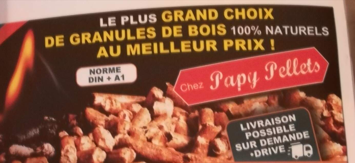 Distributeur de pellets, granulés de bois virgule bûches compactées Les Pennes-Mirabeau Arctic pellets