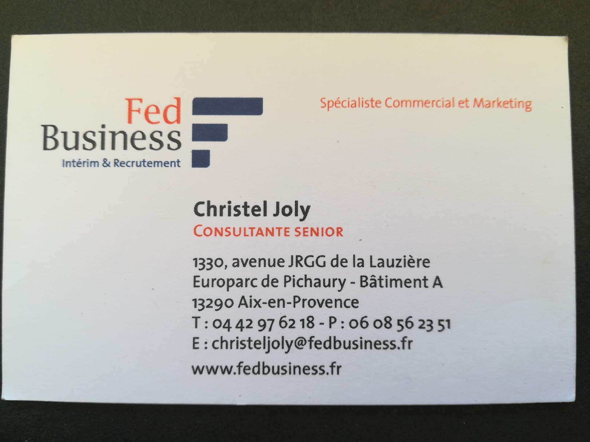 cabinet de recrutement Aix en Provence FED BUSINESS