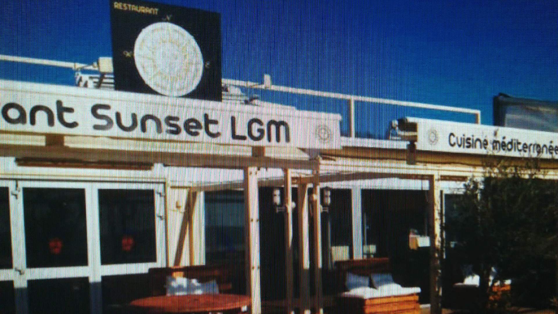 Restaurant bord de mer La Grande-Motte restaurant sunset LGM