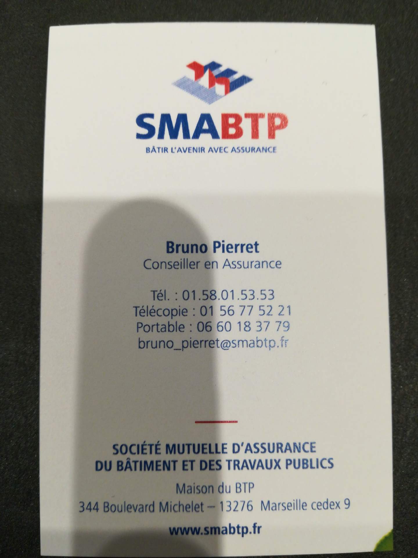 Assurance BTP Marseille SMA BTP