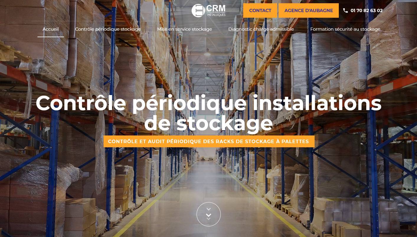 Trouver une entreprise spécialisée dans le contrôle de rayonnage métallique à Paris - CRM