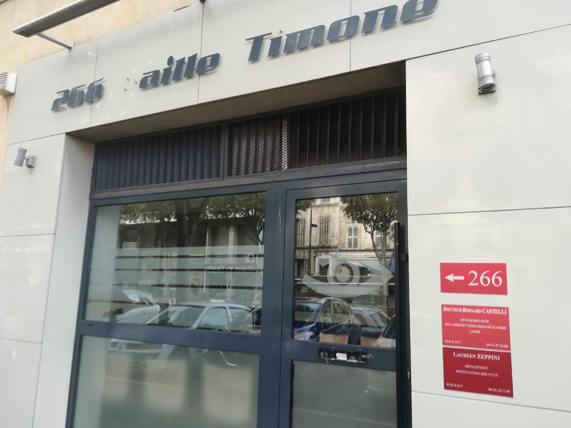 ophtalmologue et orthoptiste marseille boulevard baille Bernard castelli
