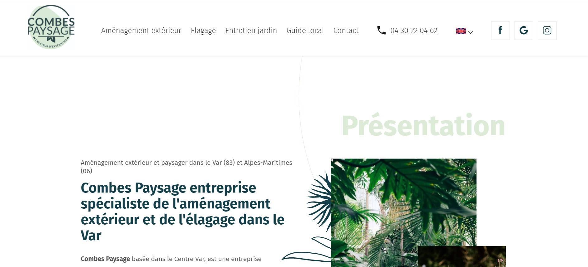 Conception paysagère pour création de jardin et d'une terrasse sur mesure à Sainte-Maxime dans VAR