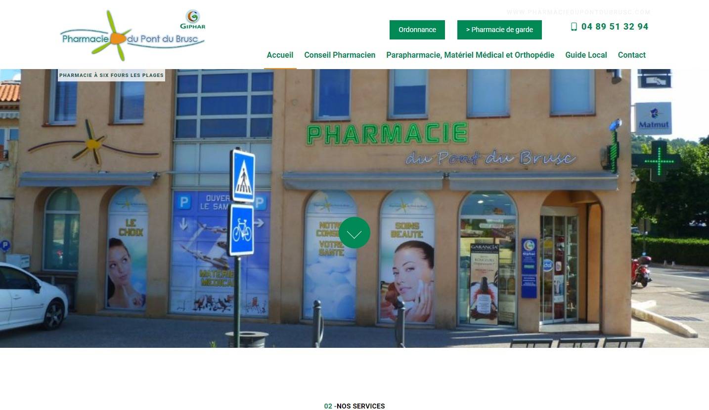 Pharmacie du pont du Brusc