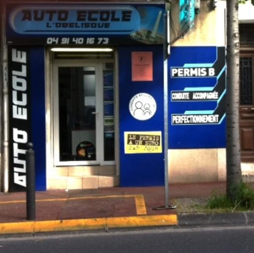 permis en conduite accompagnée pas cher Marseille 9 auto-école de l'Obélisque