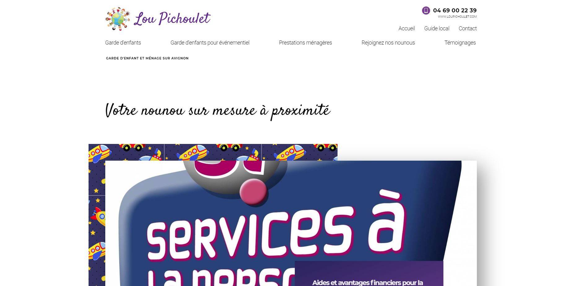 Où trouver une nounou agréée pour une garde d'enfant à Avignon ? Lou Pichoulet